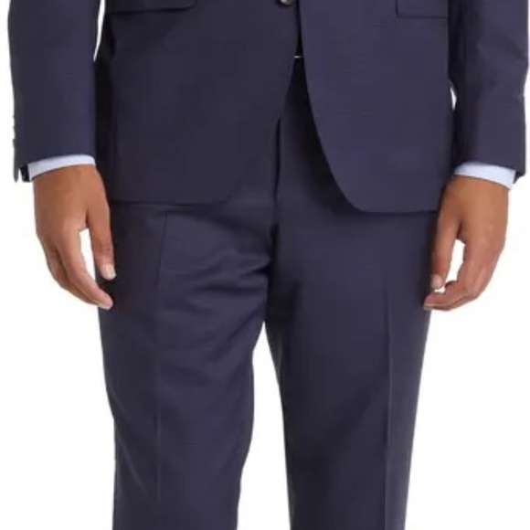 NWT JACK VICTOR Espirit Mixy Stretch Wool Suit - Size 38R Jacket, 32R Pants - Picture 7 of 7